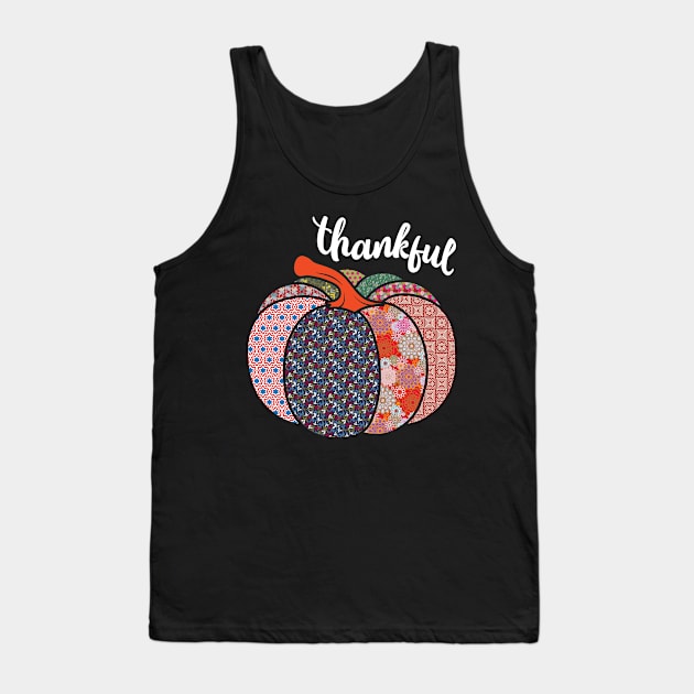 'Pumpkin Fall ' Cool Thanksgiving Pumpkin Tank Top by ourwackyhome